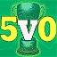 Won 5 0