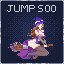 Jumped 500 times!