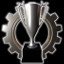 Marathon silver trophy