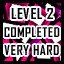 Level 2 - Very Hard - Level Completed