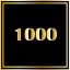 1000 points scored.