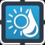 The Sun and the Rainfall