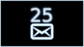 25 letters