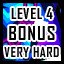 Level 4 - Very Hard - Bonus Level Completed