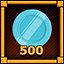 Collect 500 Platinum Coins