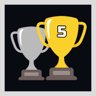 5 Double wins