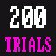 TRIALS MODE : 200 Miles