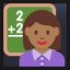Woman Teacher - Medium-Dark Skin Tone