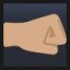 Right-Facing Fist - Medium Skin Tone