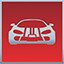 The racing car