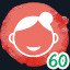 With beautiful smile 60 Complete