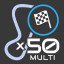 Finished 50 multi player races