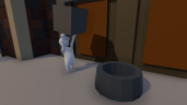 Square peg in a round hole