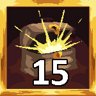 15 chests
