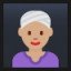 Woman Wearing Turban - Medium Skin Tone