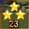 3 Stars on Level 23