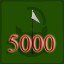 Captured 5000 Flags