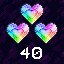 40 Radiant Medals!