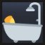 Person Taking Bath