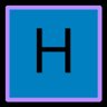 Letter H