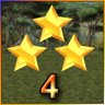 3 Stars on Level 4