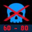 Finish 1 lvl from 60-80 without dying.