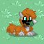 Zorrito kawuai lying down in Pony Town