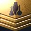 Gold Potion Fan