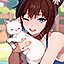 Cuddle a kitten