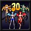 Level 30 to all the characters