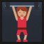 Woman Lifting Weights - Medium Skin Tone