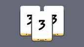 3X Threes!