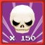 Skull x 150