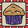 A cupcake