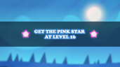 Pink Star at Level 16