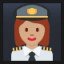 Woman Pilot - Medium Skin Tone
