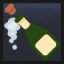 Bottle With Popping Cork
