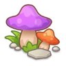 Twin Cap Mushroom