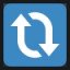 Clockwise Vertical Arrows