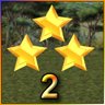 3 Stars on Level 2