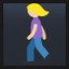 Woman Walking - Medium-Light Skin Tone