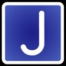 J