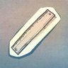 Big metal ruler