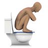 This is how I sit on the Toilet