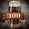 100 stout bottles
