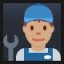 Man Mechanic - Medium Skin Tone