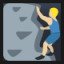Person Climbing - Medium-Light Skin Tone