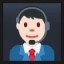 Man Office Worker - Light Skin Tone