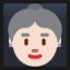 Old Woman - Light Skin Tone