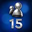 Own 15 tokens